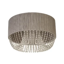 Bellano 5 Light Flush Ceiling Light - Grey -Outdoor Lights Store 13528472 9744976728561917