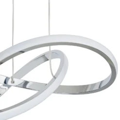 Boston LED Infinity Ceiling Pendant Light - Chrome -Outdoor Lights Store 13529582 1744945395661857