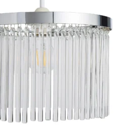 Highgate Easy Fit Shade - Chrome -Outdoor Lights Store 13529593 9304945396892310