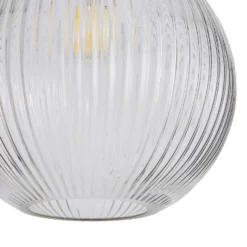 Hannah Ribbed Glass Easy Fit Shade 9 Hannah Ribbed Glass Easy Fit Shade -Outdoor Lights Store 13529607 3224945397070309
