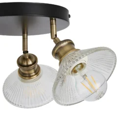 Edale 3 Light Flush Spotlight Plate -Outdoor Lights Store 13529615 4624945396176447