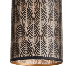 Shea Glass Easy Fit Shade - Black -Outdoor Lights Store 13529621 1274945395691677