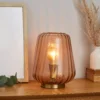 Adore Glass Table Lamp - Amber -Outdoor Lights Store 13529635 9894945396177632