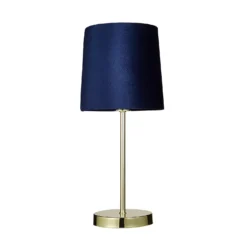 Paris Velvet Table Lamp - Navy -Outdoor Lights Store 13751360 1834969499106906
