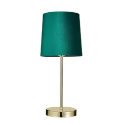Paris Velvet Table Lamp - Emerald -Outdoor Lights Store 13751361 2044969499182155