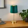 Paris Velvet Table Lamp - Emerald 1 Paris Velvet Table Lamp - Emerald -Outdoor Lights Store 13751361 9754969499016654