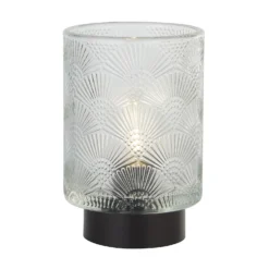 Olivia Battery Powered Table Lamp - Clear -Outdoor Lights Store 13764007 8524980120065040