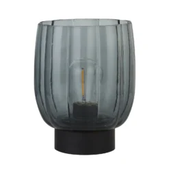 Olivia Battery Powered Table Lamp - Smoke 8 Olivia Battery Powered Table Lamp - Smoke -Outdoor Lights Store 13764008 8964980120065904