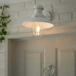 Hereford Outdoor Wall Light - White 13 Hereford Outdoor Wall Light - White -Outdoor Lights Store 13794244 1064957104393801