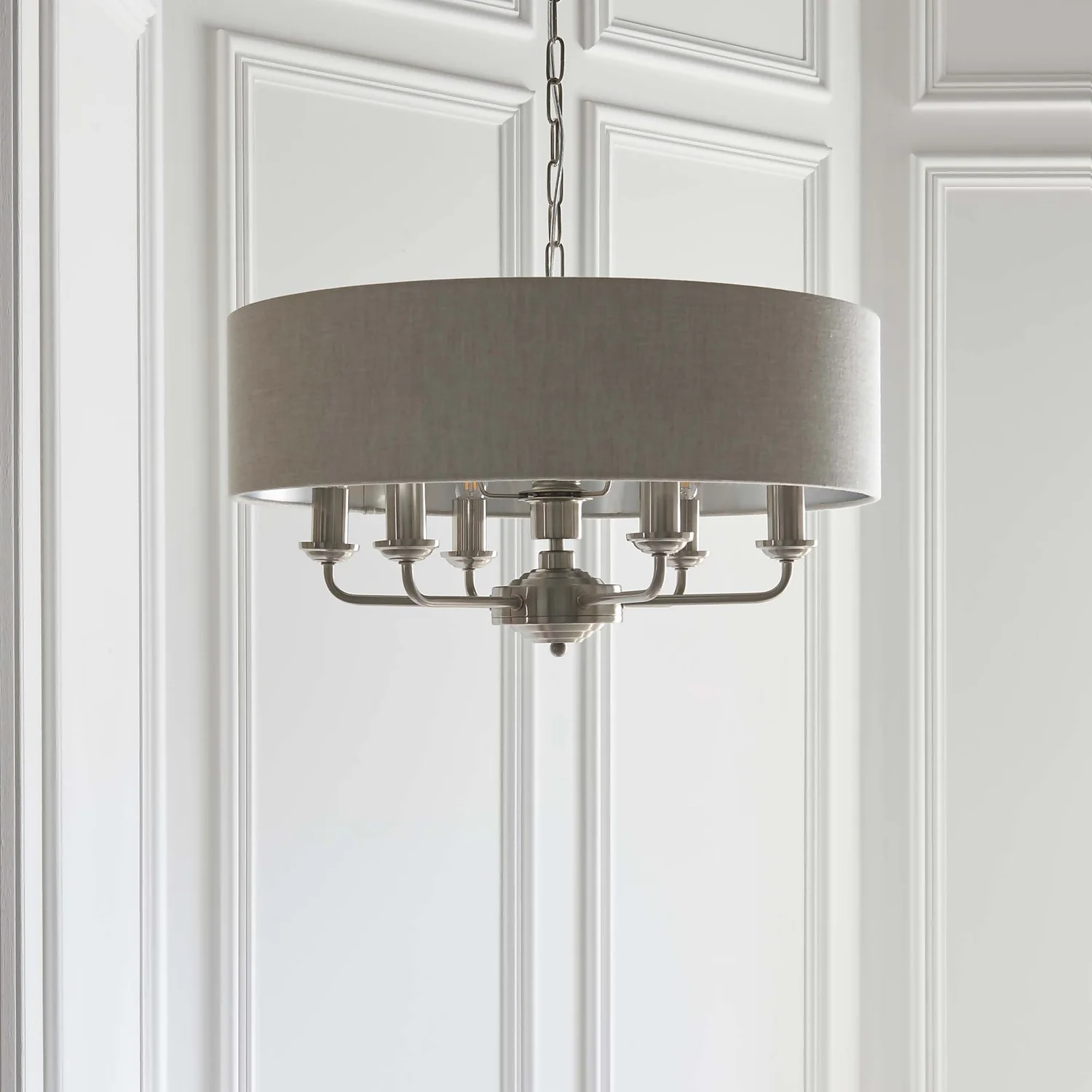 Highclere Pendant Light - 6lt Chrome 5 Highclere Pendant Light - 6lt Chrome - Image 3