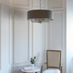 Highclere Pendant Light - 6lt Nickel -Outdoor Lights Store 13794254 6564957104095391