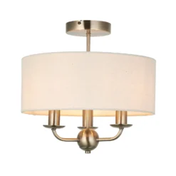 Chippenham 3 Light Flush Ceiling Light -Outdoor Lights Store 13864149 3114977253596381
