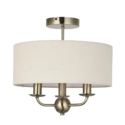 Chippenham 3 Light Flush Ceiling Light -Outdoor Lights Store 13864149 4934977253672944