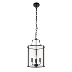 Chester 3 Light Pendant - Black -Outdoor Lights Store 13864151 9804977253601733