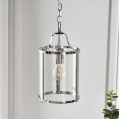 Chester Single Pendant Light - Chrome -Outdoor Lights Store 13864910 1434977253792236
