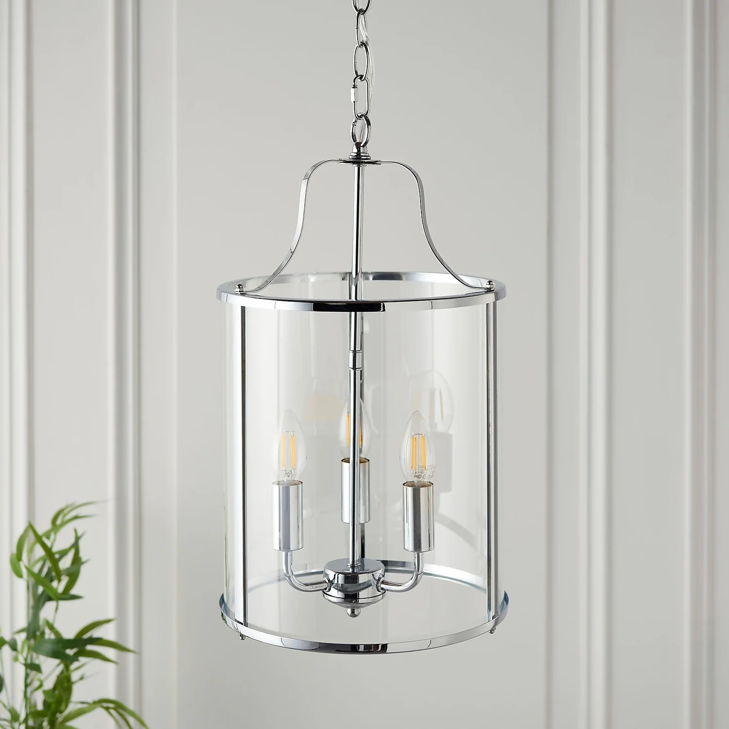 Chester 3 Light Pendant - Chrome 7 Chester 3 Light Pendant - Chrome - Image 5