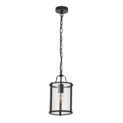 Chester Single Pendant Light - Black -Outdoor Lights Store 13865027 4184977253367187