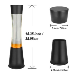 Black & Orange Tower Lava Lamp -Outdoor Lights Store 13892605 4154998572571345