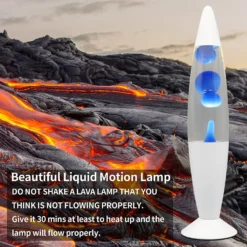 White & Blue Classic Lava Lamp 20 White & Blue Classic Lava Lamp -Outdoor Lights Store 13892606 8334998573234132