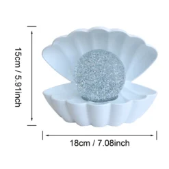 Colour Changing LED Glitter Shell Lamp 12 Colour Changing LED Glitter Shell Lamp -Outdoor Lights Store 13892610 1914998572616498
