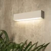 Cannes 10w Outdoor LED Linear Wall Light (IP54) - White -Outdoor Lights Store 13924359 2044980107653059