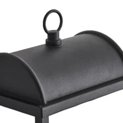 Charlotte E27 Outdoor Box Lantern With Frosted Glass - Black 9 Charlotte E27 Outdoor Box Lantern With Frosted Glass - Black -Outdoor Lights Store 13924360 1814980107777889