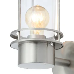 Leonis Miners Style Outdoor Wall Lantern - Stainless Steel -Outdoor Lights Store 13924375 1724980108106233