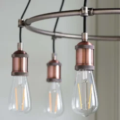 Henrik 6 Light Pendant Light - Pewter 13 Henrik 6 Light Pendant Light - Pewter -Outdoor Lights Store 13938489 6024981961047983