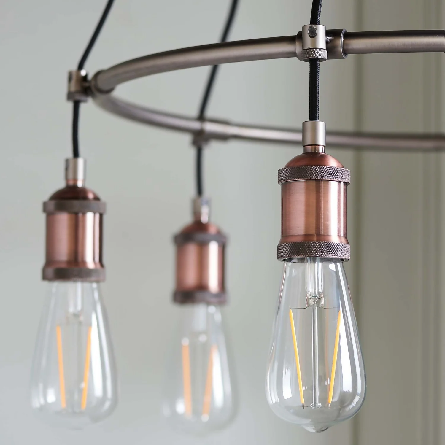 Henrik 6 Light Pendant Light - Pewter 7 Henrik 6 Light Pendant Light - Pewter - Image 5