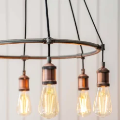 Henrik 6 Light Pendant Light - Pewter 11 Henrik 6 Light Pendant Light - Pewter -Outdoor Lights Store 13938489 8944981960968672