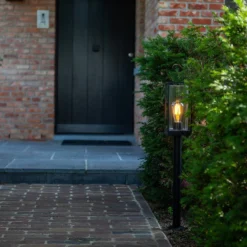 Lutec Flair E27 Outdoor Bollard Light - Black 8 Lutec Flair E27 Outdoor Bollard Light - Black -Outdoor Lights Store 13950211 1494993071793743