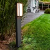 Lutec Qubo LED Outdoor Bollard Light - Anthracite 1 Lutec Qubo LED Outdoor Bollard Light - Anthracite -Outdoor Lights Store 13950213 2854993071662577