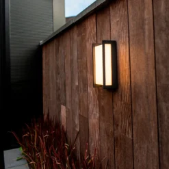 Lutec Qubo RGB LED Outdoor Wall Light With Lutec Connect Technology - Anthracite -Outdoor Lights Store 13950214 1314993071536160