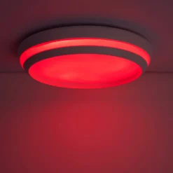 Lutec Cepa RGB LED Indoor Ceiling Light With Lutec Connect Technology - White - IP20 -Outdoor Lights Store 13950223 1334993071849540