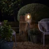 Homebase Edit Black Solar Wire Tall Tripod Lantern -Outdoor Lights Store 13956315 1915002413912576