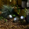 Homebase Edit Large Rock Solar Lights - Pack Of 3 1 Homebase Edit Large Rock Solar Lights - Pack Of 3 -Outdoor Lights Store 13964416 1575042049567498