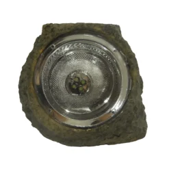 Homebase Edit Large Rock Solar Lights - Pack Of 3 -Outdoor Lights Store 13964416 2085042049648135