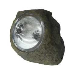 Homebase Edit Large Rock Solar Lights - Pack Of 3 -Outdoor Lights Store 13964416 8345042049731085