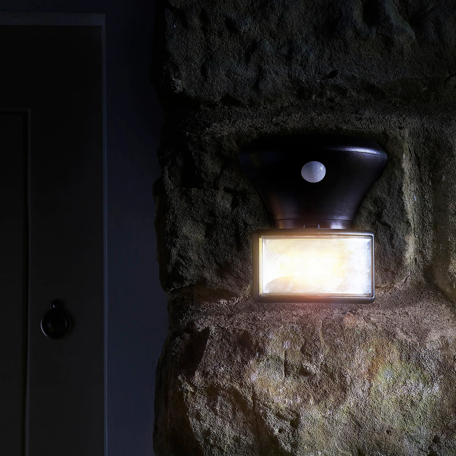 Homebase Edit 6 LED PIR Solar Wall Light 3 Homebase Edit 6 LED PIR Solar Wall Light