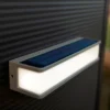 Lutec Doblo Solar Powered LED Wall Light - Anthracite -Outdoor Lights Store 13971737 5824993071422811