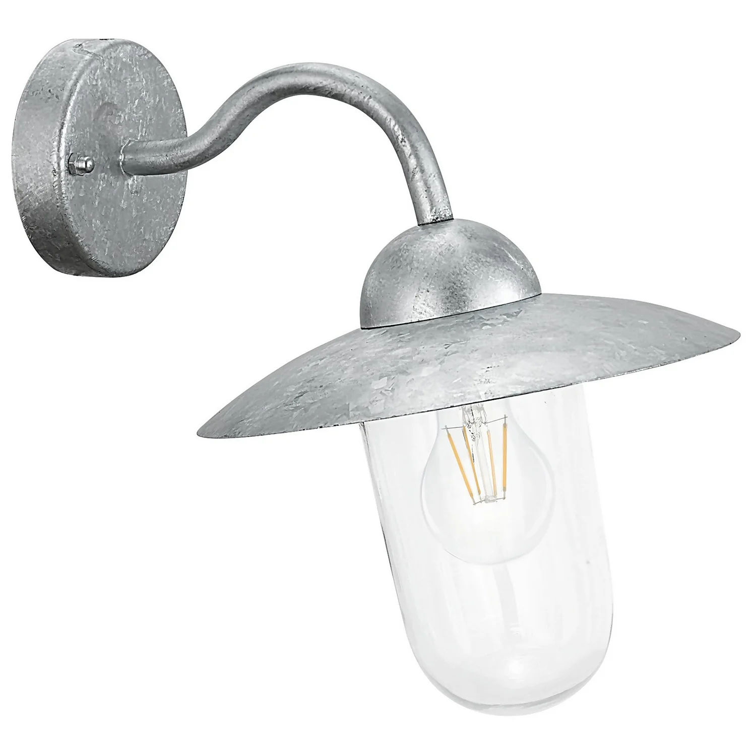 Eglo Milton Outdoor Wall Light - Stainless Steel 4 Eglo Milton Outdoor Wall Light - Stainless Steel - Image 2