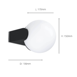 Eglo Rubio Outdoor Wall Light -Outdoor Lights Store 14222383 1515020562761332