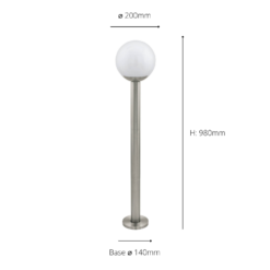 Eglo Nisia-Z Outdoor Smart Light -Outdoor Lights Store 14222394 1115020562804559