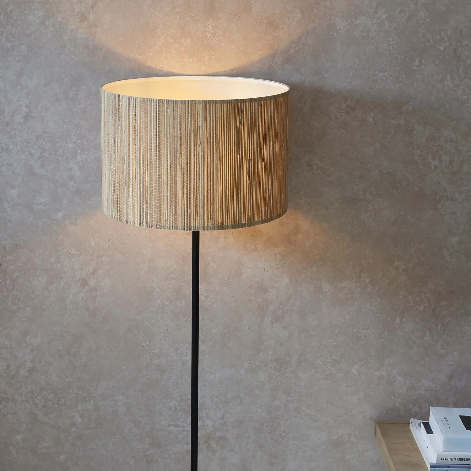 Caen Floor Lamp - Natural 6 Caen Floor Lamp - Natural - Image 4