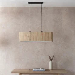 Caen Linear Pendant Ceiling Light - Natural -Outdoor Lights Store 14301798 1485038439815842
