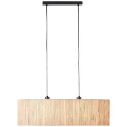 Caen Linear Pendant Ceiling Light - Natural -Outdoor Lights Store 14301798 7445038439618322