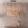 Caen Linear Pendant Ceiling Light - Natural -Outdoor Lights Store 14301798 9145038439515815