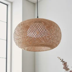 Laggan Globe Pendant Ceiling Light - Natural -Outdoor Lights Store 14301815 1065038440025155