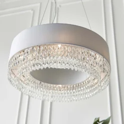 Langwell Pendant Ceiling Light - Grey -Outdoor Lights Store 14301816 1645038439592783