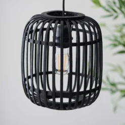 Saval Pendant Ceiling Light - Dark Bamboo -Outdoor Lights Store 14301823 2405038439628666